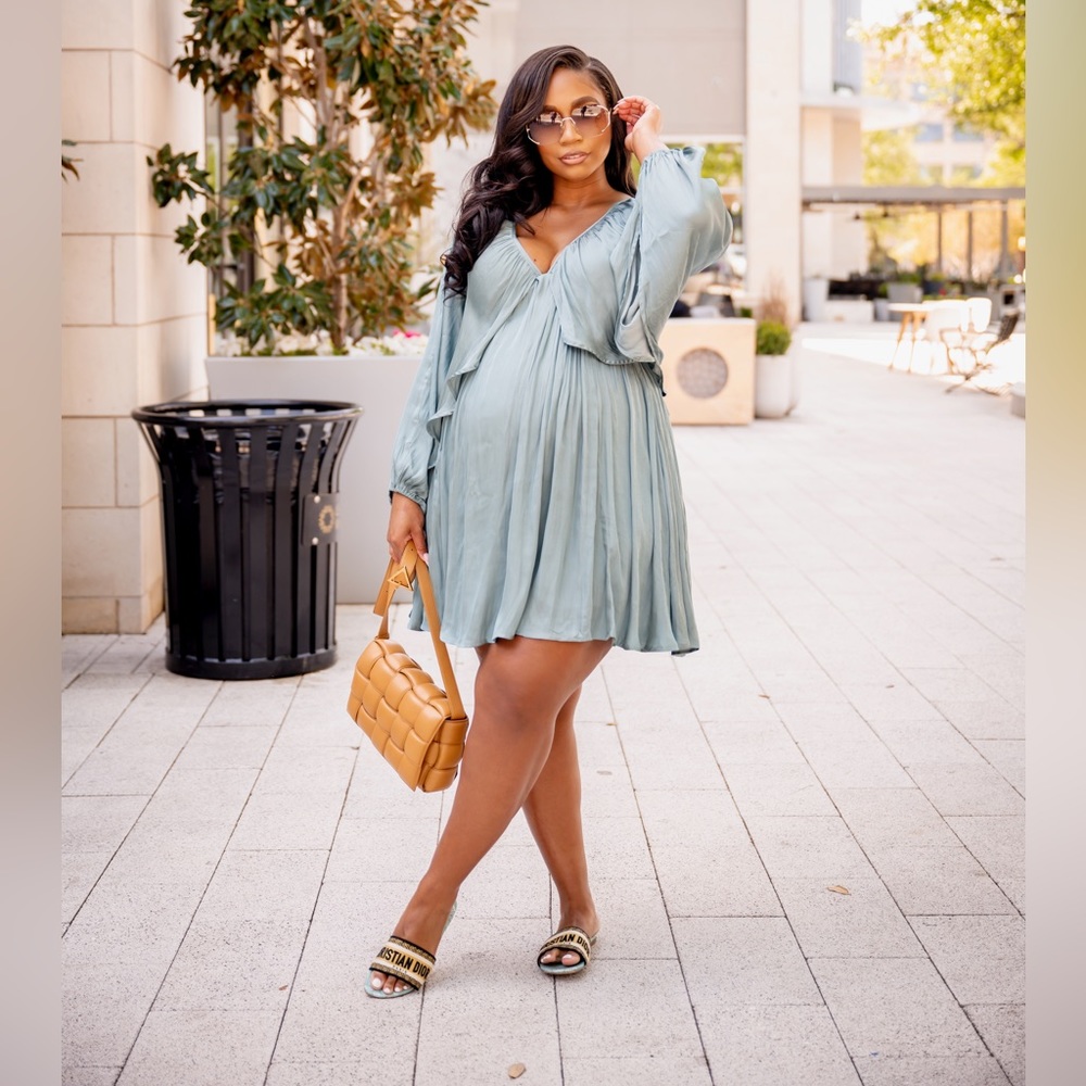 Flowy mini dress